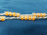 orange and clear