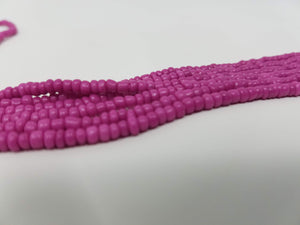 Pink and Blue waist beads